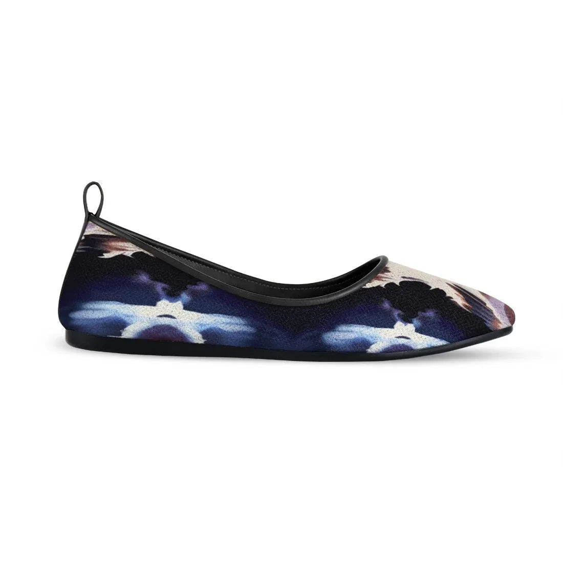 Black Round Toe Shoe Puzzling - CANVAEGYPT