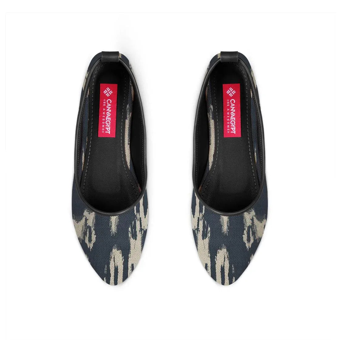 Black Round Toe Shoe Smoggy - CANVAEGYPT