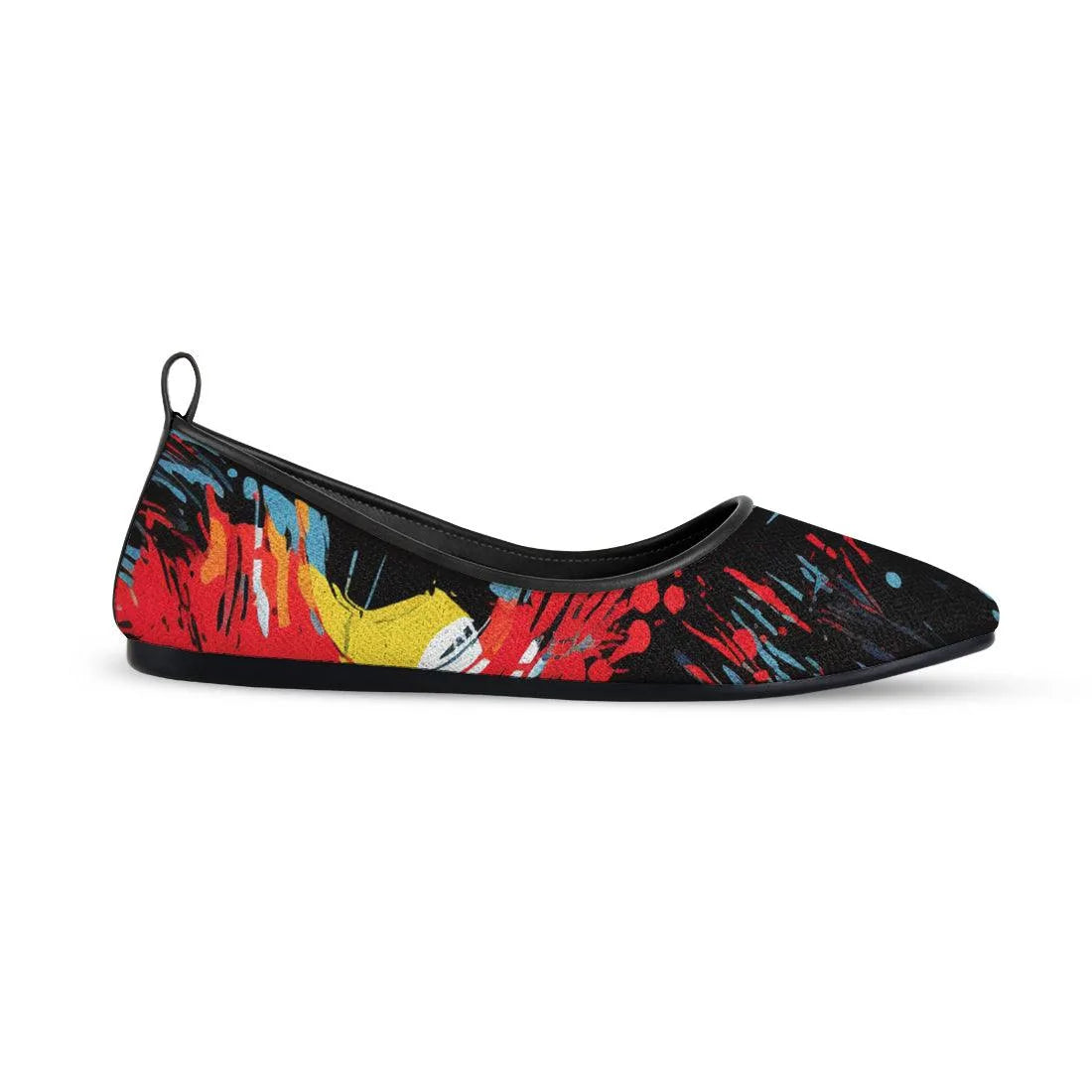 Black Round Toe Shoe Spectrum - CANVAEGYPT
