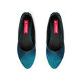 Black Round Toe Shoe Wave