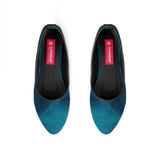 Black Round Toe Shoe Wave