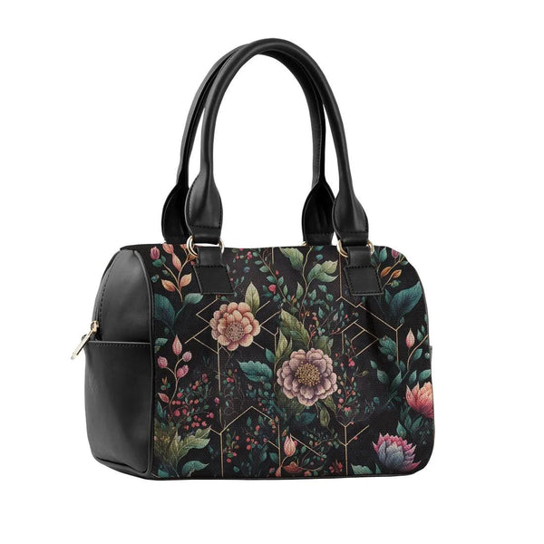 Black Speedy Bag Floral