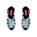 Black Spider Toe Sandal Iris - CANVAEGYPT