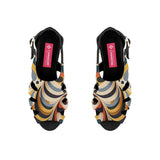 Black Spider Toe Sandal Multicolored - CANVAEGYPT