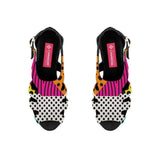 Black Spider Toe Sandal Patterns