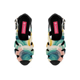 Black Spider Toe Sandal Scribbles - CANVAEGYPT