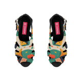 Black Spider Toe Sandal Shapes - CANVAEGYPT