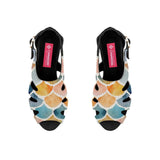 Black Spider Toe Sandal Shining - CANVAEGYPT