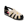 Black Spider Toe Sandal Star