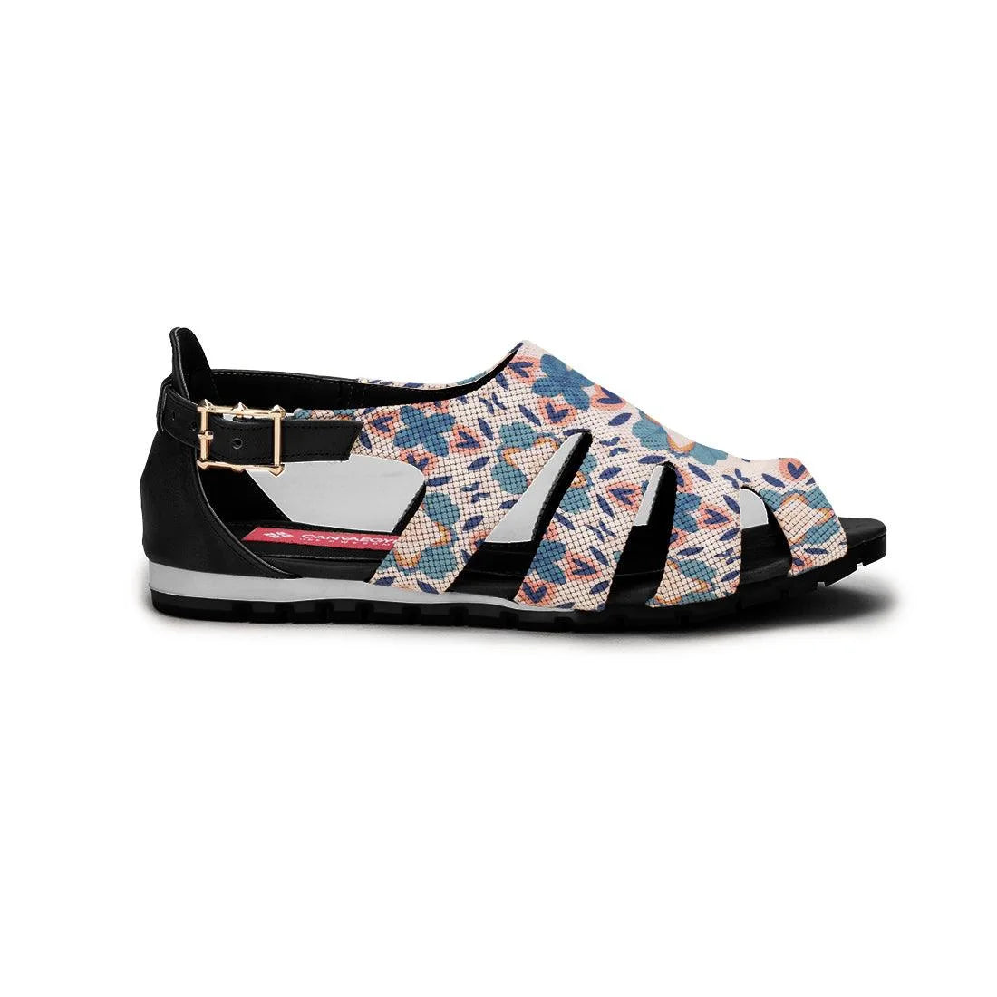 Black Spider Toe Sandal Texture - CANVAEGYPT