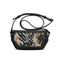 Black Swag Crossbody Short Leafs
