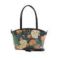 Black Wide Tote Bag Fruit
