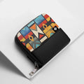 Black ZipPop Wallet Nomad Geometry