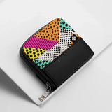 Black ZipPop Wallet Pixel Party - 1