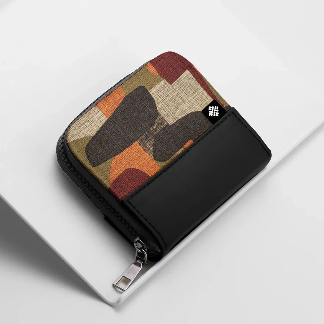 Black ZipPop Wallet Rustic Recon - 1