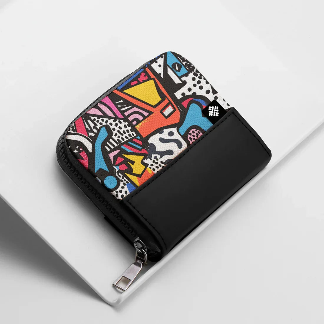 Black ZipPop Wallet Urban Pop Mash - 1