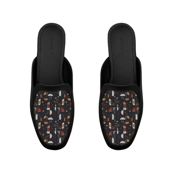Black Glide Mules – Bauhaus