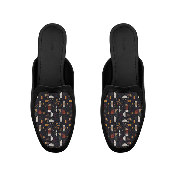 Black Glide Mules – Bauhaus