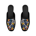 Black Glide Mules – Confetti