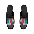 Black Glide Mules – Dotty