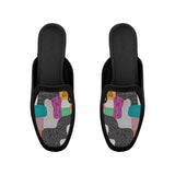 Black Glide Mules – Dotty