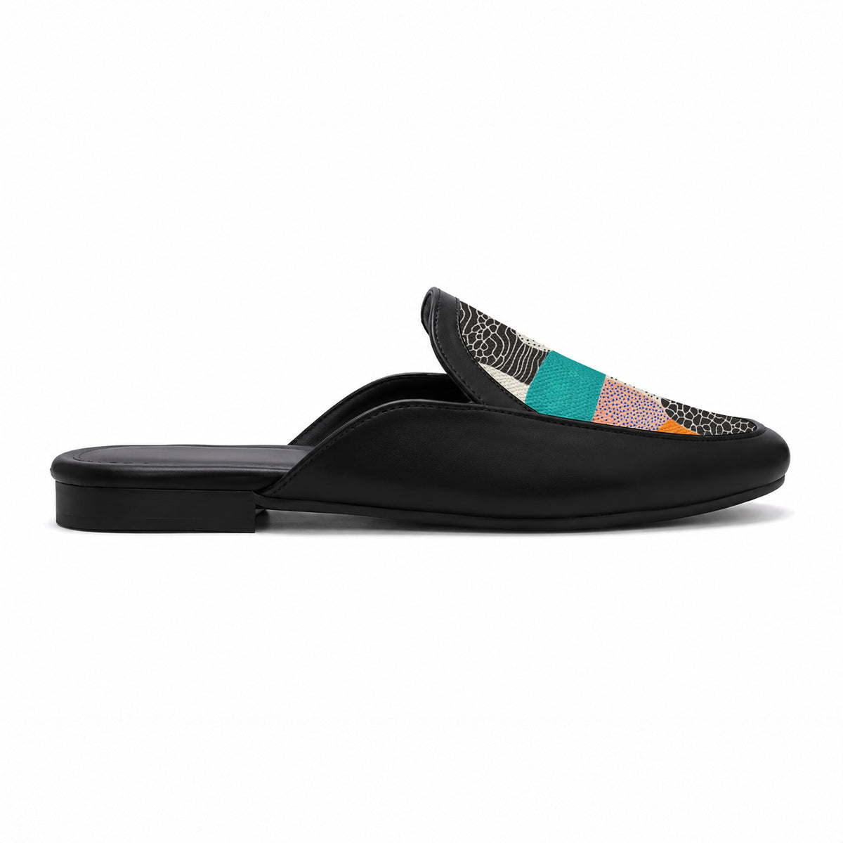 Black Glide Mules – Dotty - 2