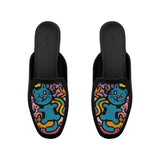 Black Glide Mules – Groovy Cat