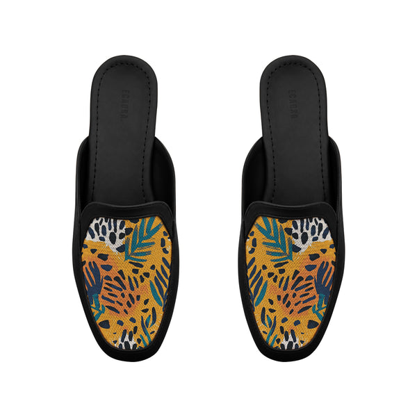 Black Glide Mules – Jungle