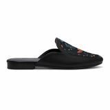 Black Glide Mules – Moonlit