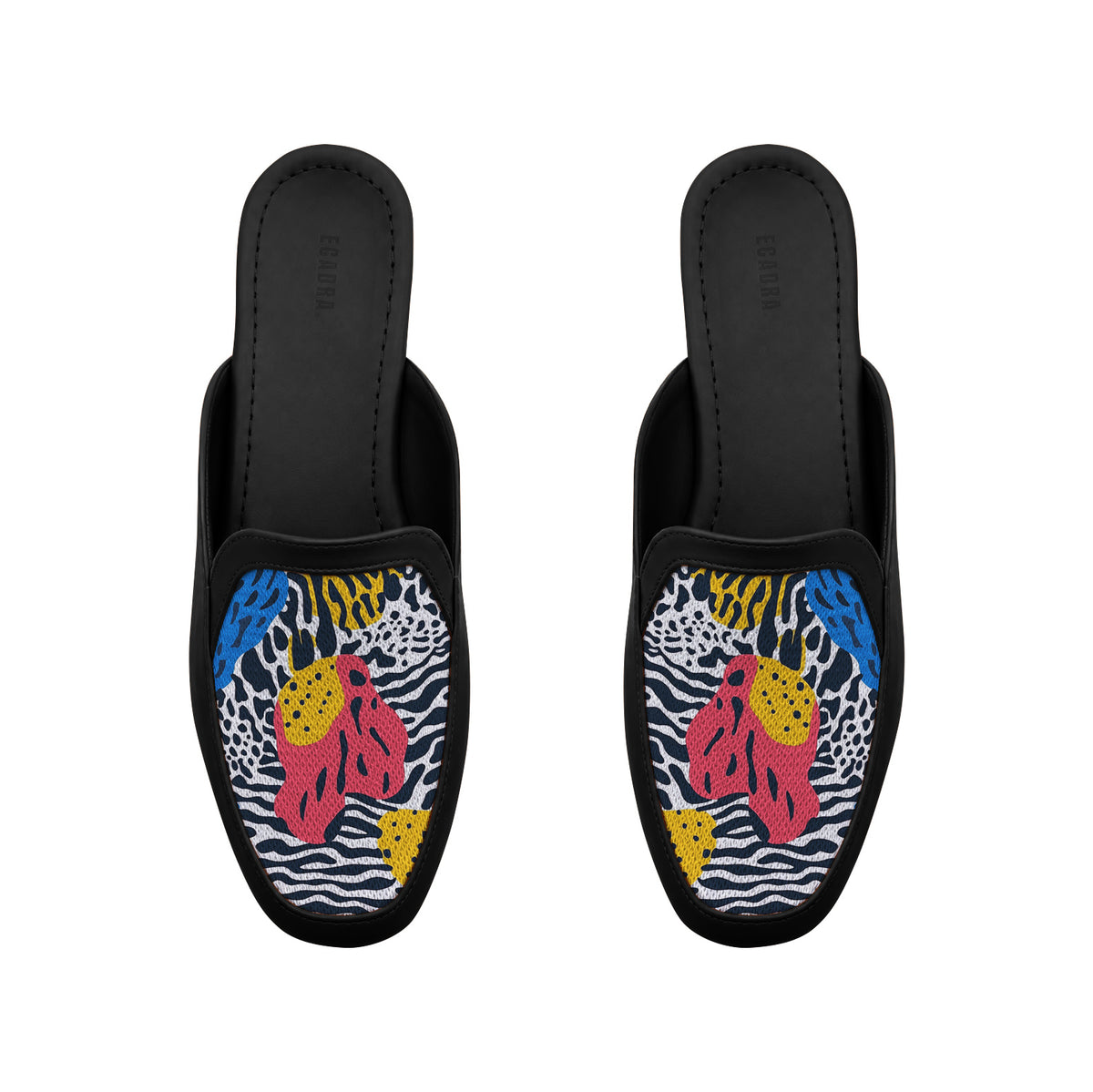 Black Glide Mules – Primal