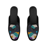 Black Glide Mules – Ripple