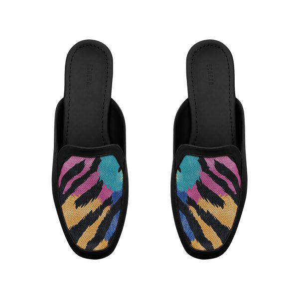Black Glide Mules – Roar