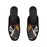 Black Glide Mules – Sahara