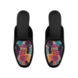 Black Glide Mules – Shroom