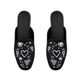 Black Glide Mules – Sketchbook