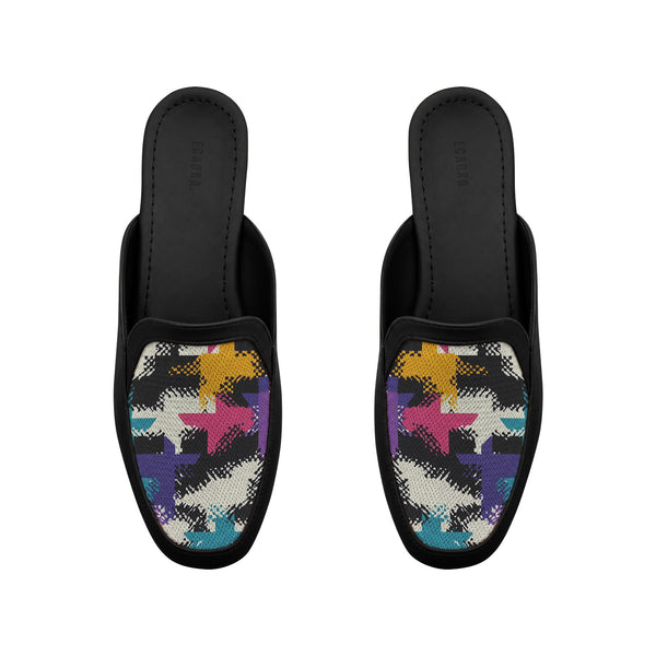 Black Glide Mules – Starstruck