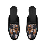 Black Glide Mules – Woof