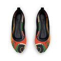 Black Round Toe Shoe Abstract