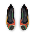 Black Round Toe Shoe Abstract