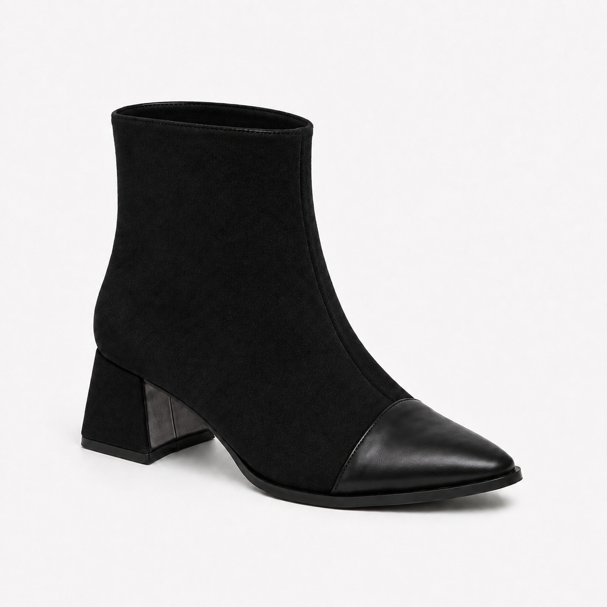 Black Signature Ankle Boots | ECADRA