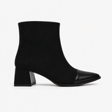 Black Signature Ankle Boots - 2 | ECADRA