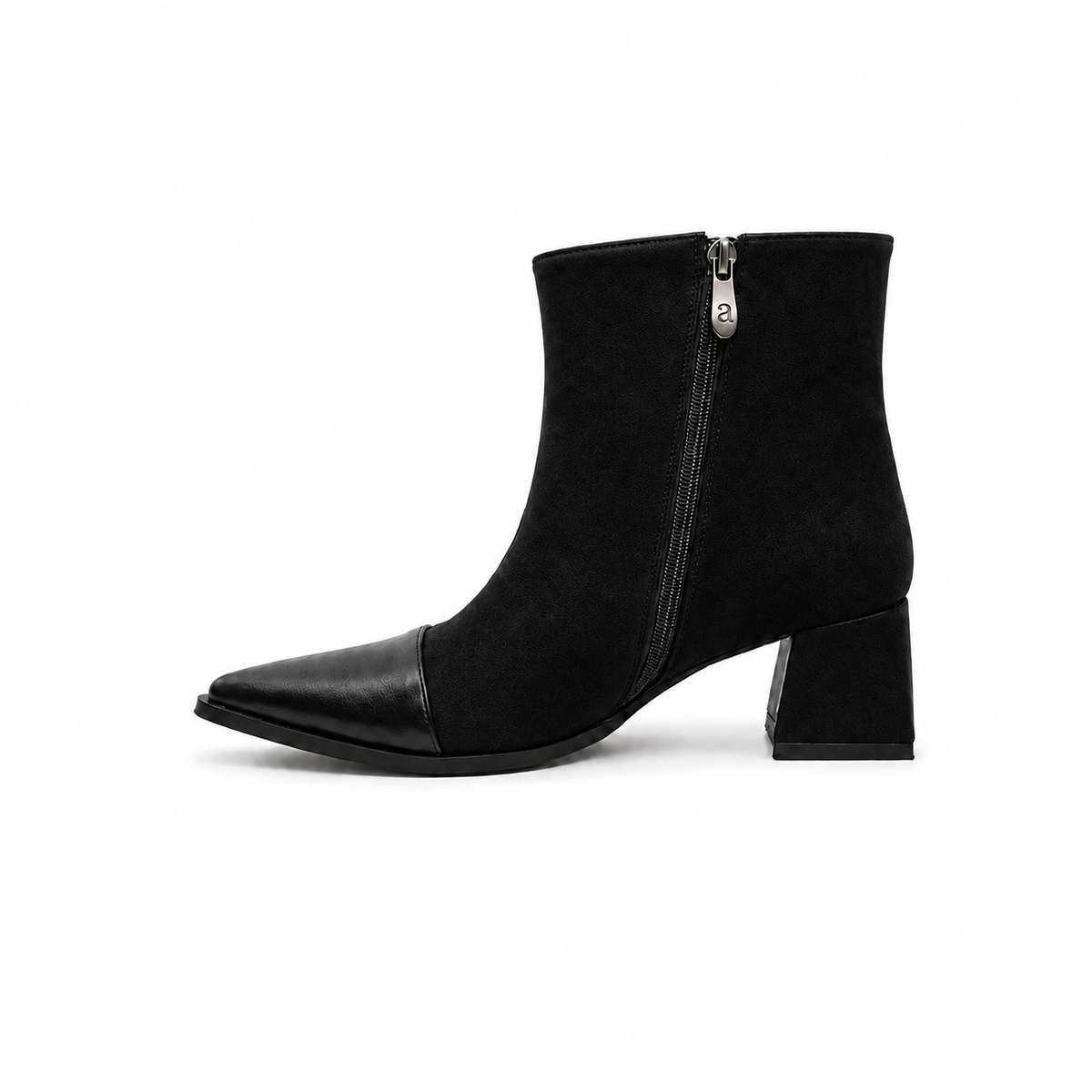 Black Signature Ankle Boots - 3 | ECADRA