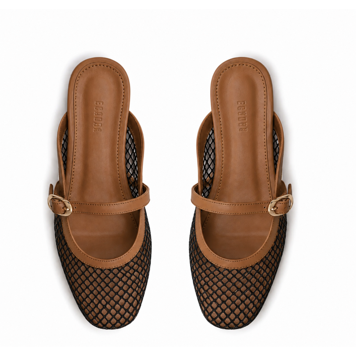 Havana Black Trellis Mule | ECADRA