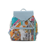 Blue Aurora Backpack Cracked - CANVAEGYPT