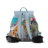 Blue Aurora Backpack Cracked - CANVAEGYPT