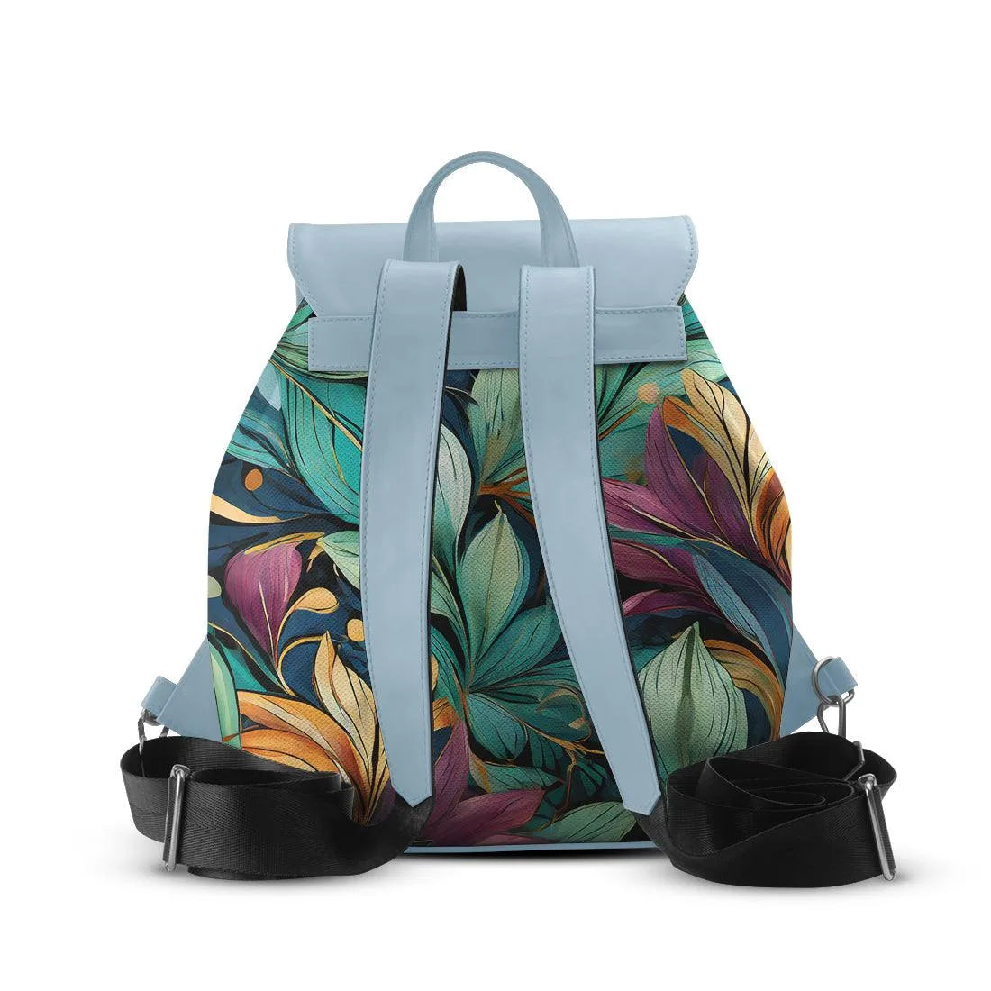 Blue Aurora Backpack Leaf - CANVAEGYPT