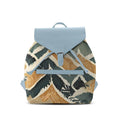 Blue Aurora Backpack Shapes