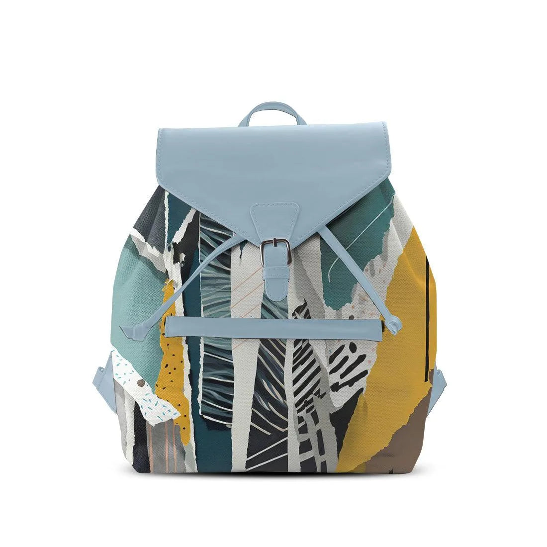 Blue Aurora Backpack Shapescratch - CANVAEGYPT