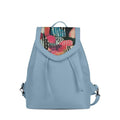 Blue City Serenade Backpack Artistic Chaos Back