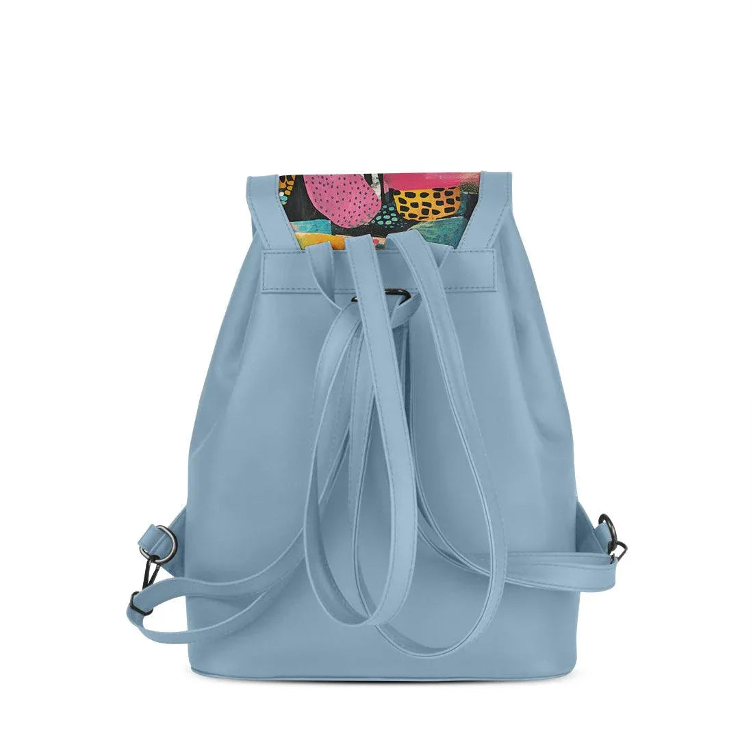 Blue City Serenade Backpack Artistic Chaos - CANVAEGYPT
